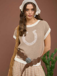 Horseshoe Knit Sweater