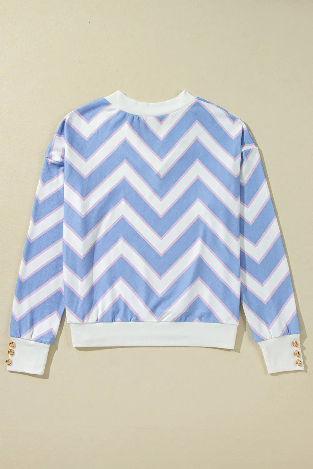 Josie Chevron Top Top Private Label