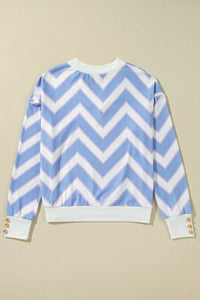 Josie Chevron Top Top Private Label