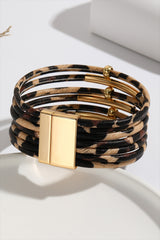 Leopard Magnet Bracelet