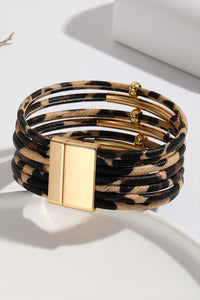 Leopard Magnet Bracelet