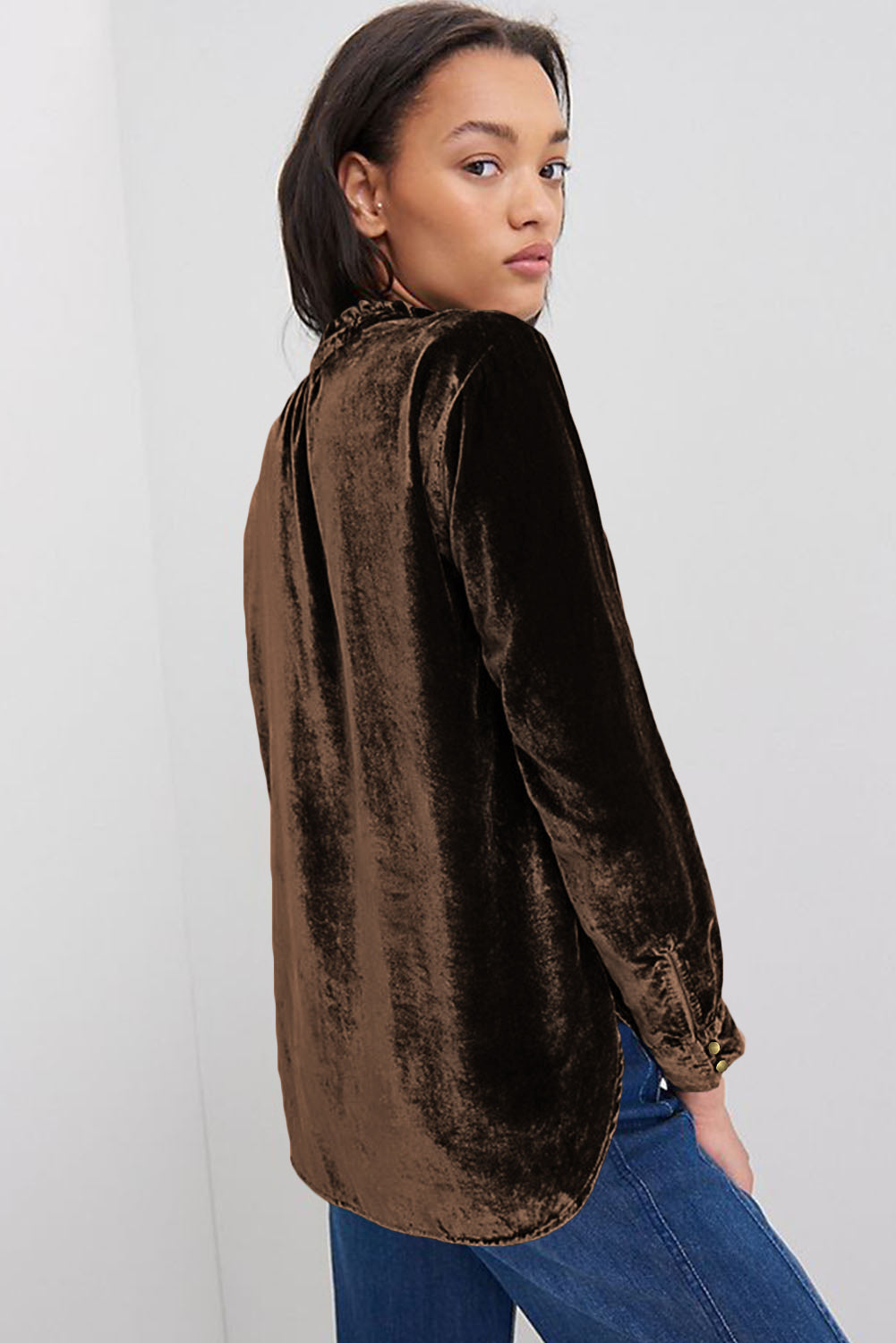 Fall in Love Velvet Top