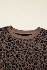 Lynzi Leopard Top