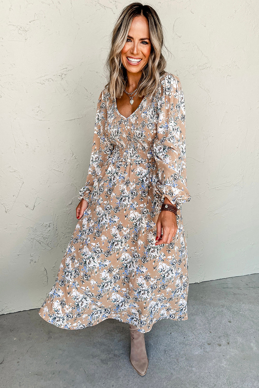 Rezz Smocked Dress