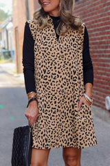 Leopard Sleeveless Dress