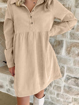 Charleston Corduroy Dress