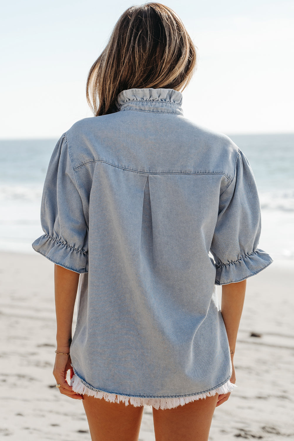 Chambray Dreams Top