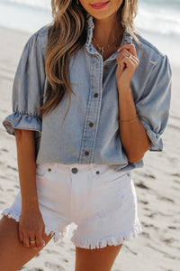 Chambray Dreams Top
