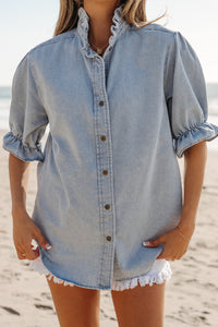 Chambray Dreams Top