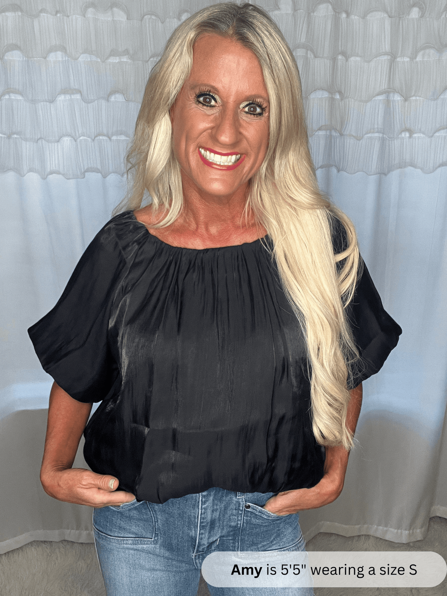 Bentley Bubble Blouse - Simply Amy
