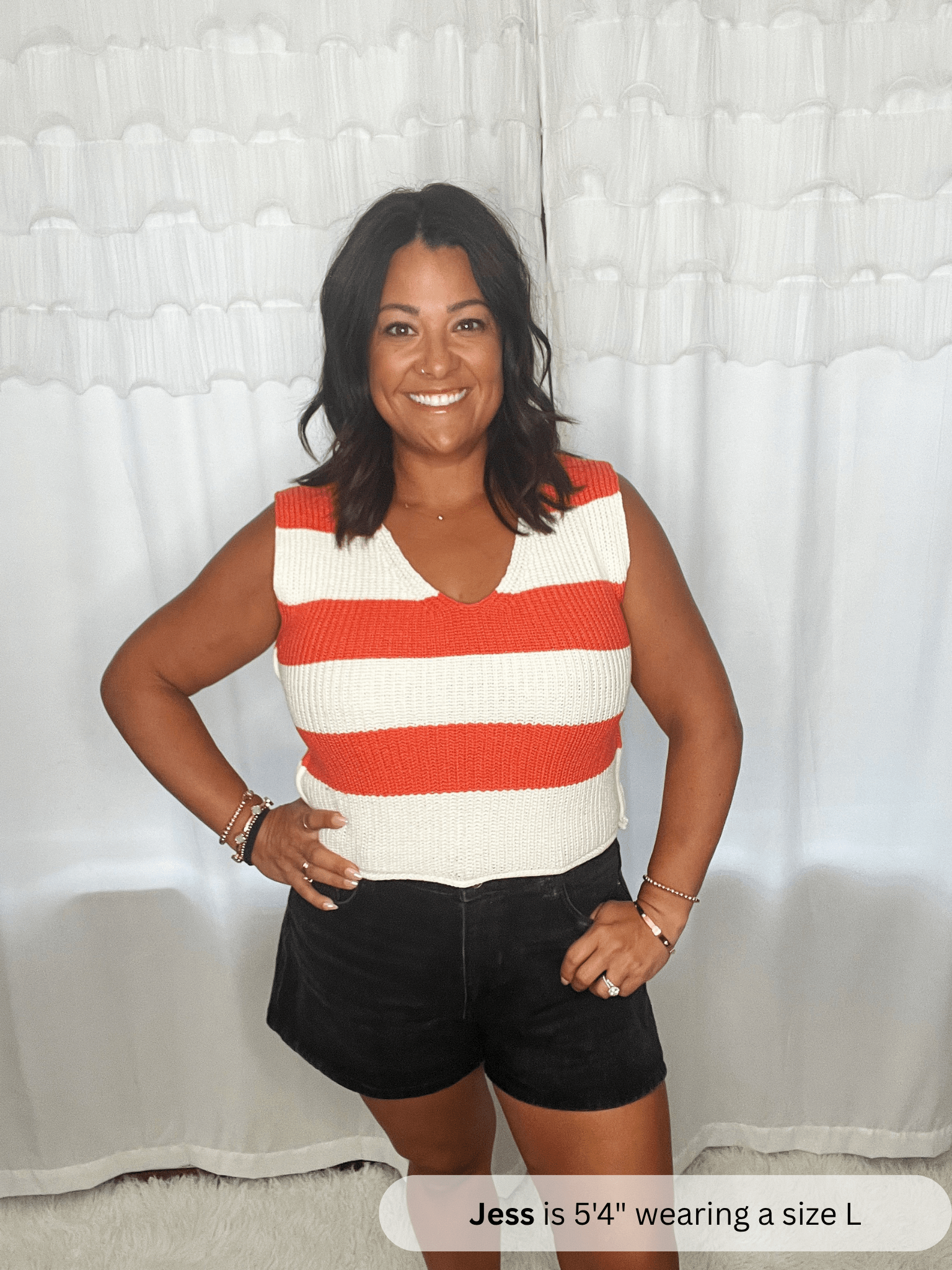 Bevo Striped Top - Simply Amy