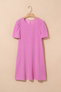 Elle Puff Sleeve Dress - Simply Amy