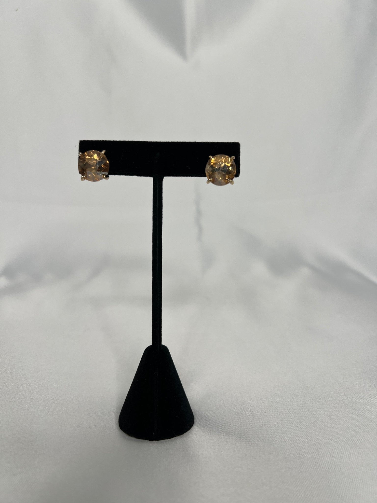 Gold Stud Earrings - Simply Amy