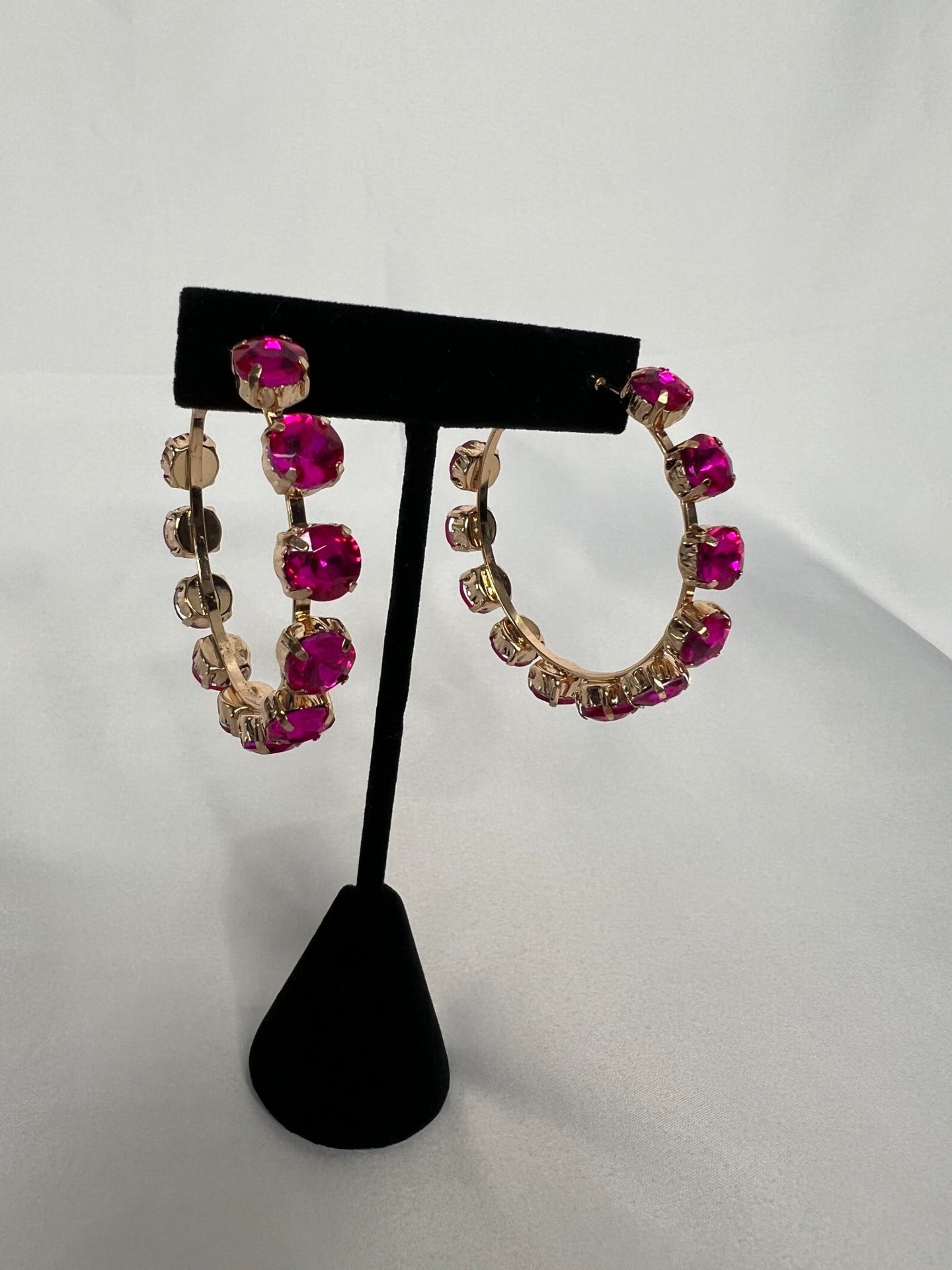 Pink Gemstone Earrings - Simply Amy