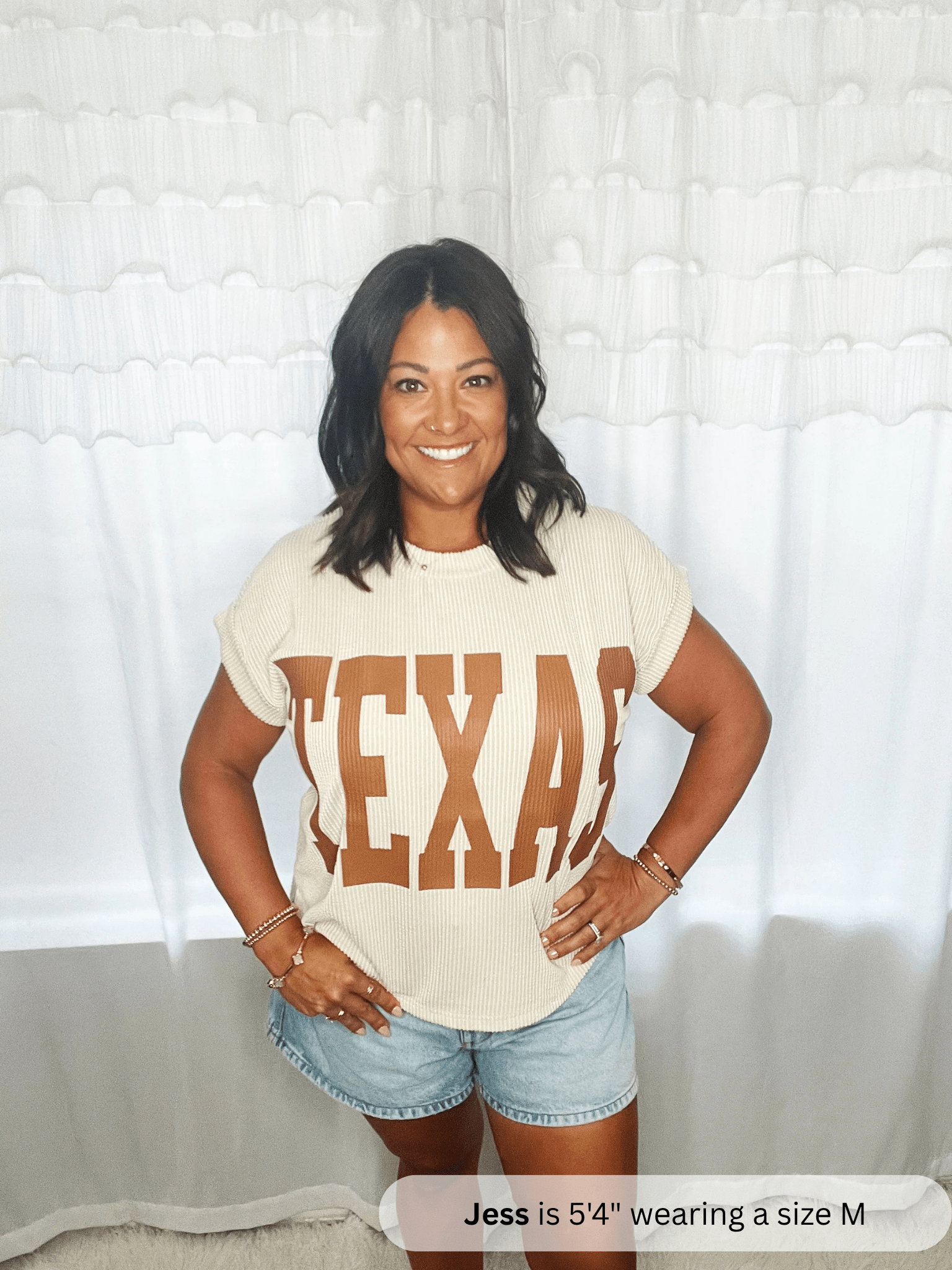 /Cream/ Texas Game Day Shirt - Simply Amy