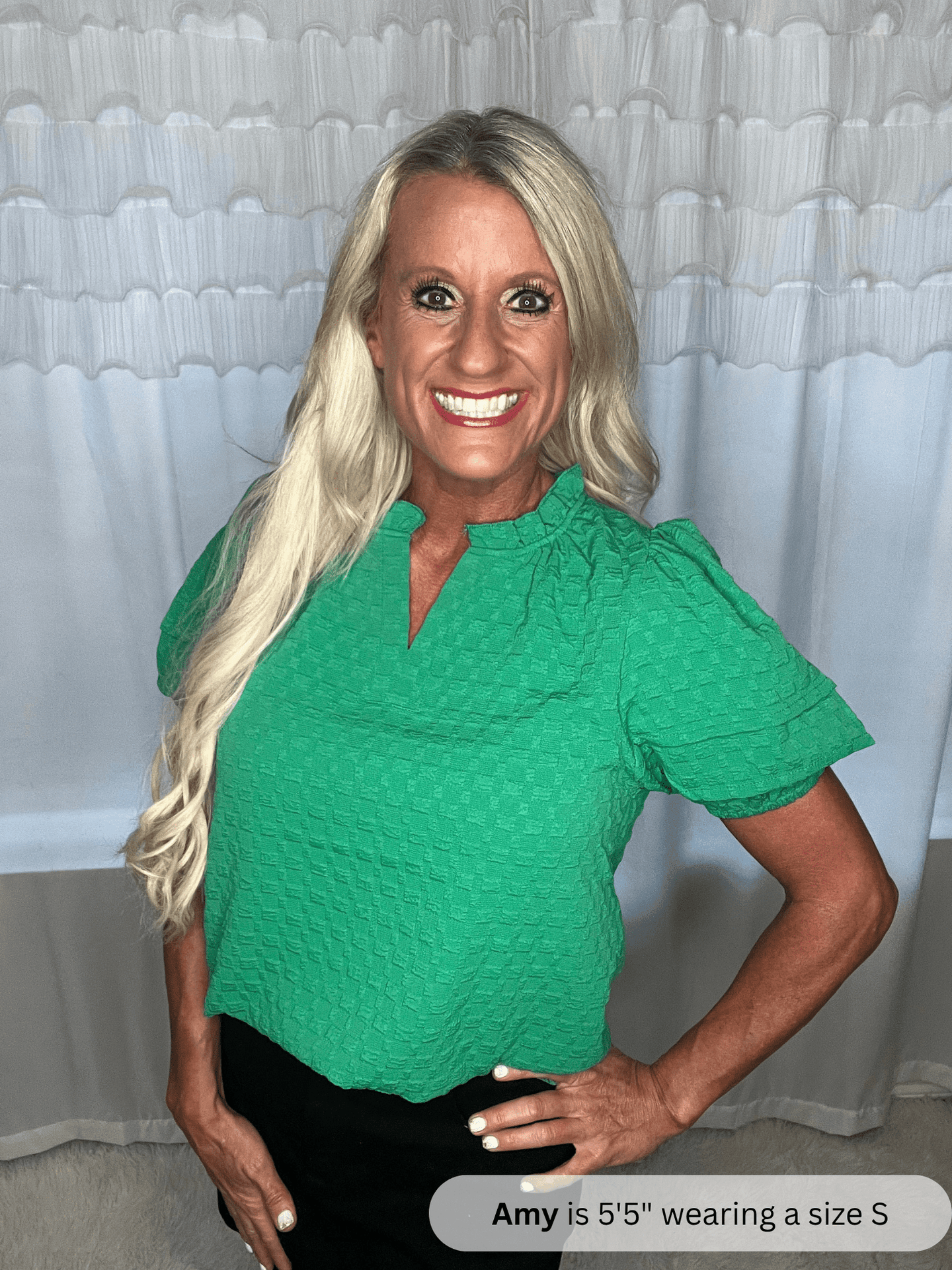 Victory Textured Top - Simply Amy
