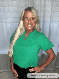 Victory Textured Top - Simply Amy
