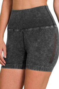 /Ash Black/ Zenana Modesty Shorts - Simply Amy